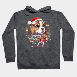 Christmas Dog Beagle Hoodie